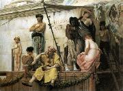 Gustave Boulanger Le marche aux esclaves - The Slave Market china oil painting artist